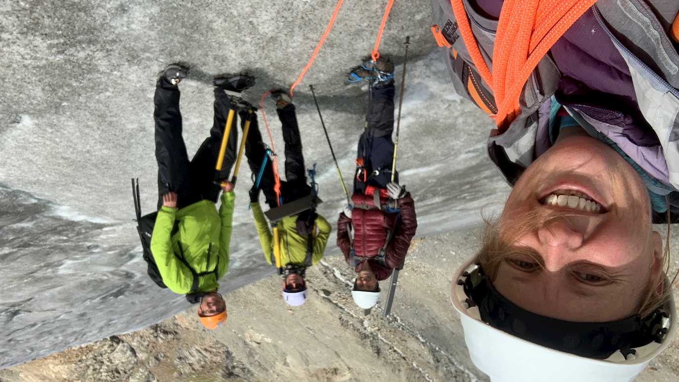 Bethan Davies (left) on Gepatschferner glacier.jpg